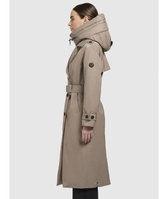 Γυναικεία Elena Καπαρντίνα Γκρι Khujo KJ1267CO253-123 GREIGE