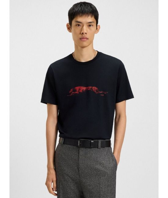 Ανδρικό Didug T-Shirt Μαύρο Hugo 50548557-001