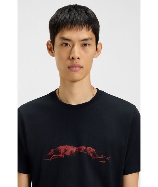 Ανδρικό Didug T-Shirt Μαύρο Hugo 50548557-001