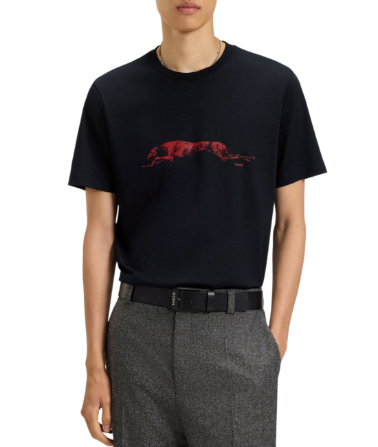 Ανδρικό Didug T-Shirt Μαύρο Hugo 50548557-001