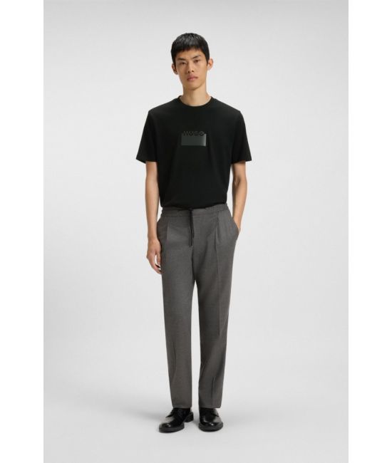 Ανδρικό Delastio T-Shirt Μαύρο Hugo 50546867-001