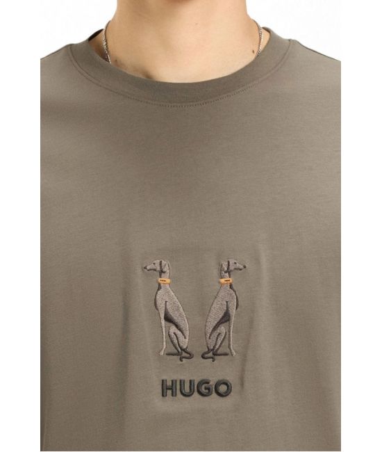 Ανδρικό Dugolini T-Shirt Καφέ Hugo 50549154-032