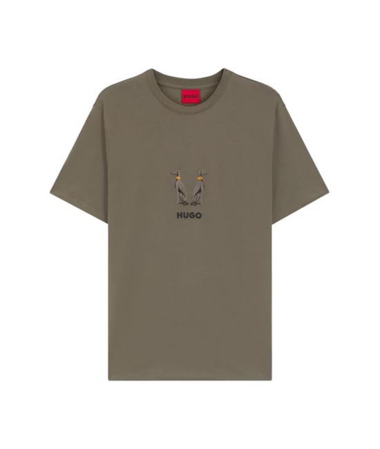 Ανδρικό Dugolini T-Shirt Καφέ Hugo 50549154-032