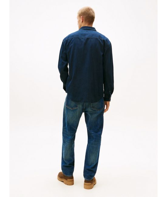 Ανδρικό Τζιν Πουκάμισο Navy Μπλε Tommy Jeans DM0DM22122-1BJ