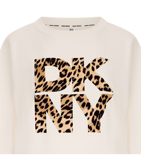 Γυναικείο Φούτερ Μπεζ DKNY DP5T1433-M8F