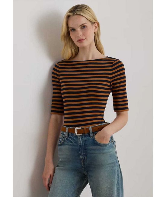 Γυναικείο Ριγέ Judy T-shirt Ralph Lauren 200980041001-410