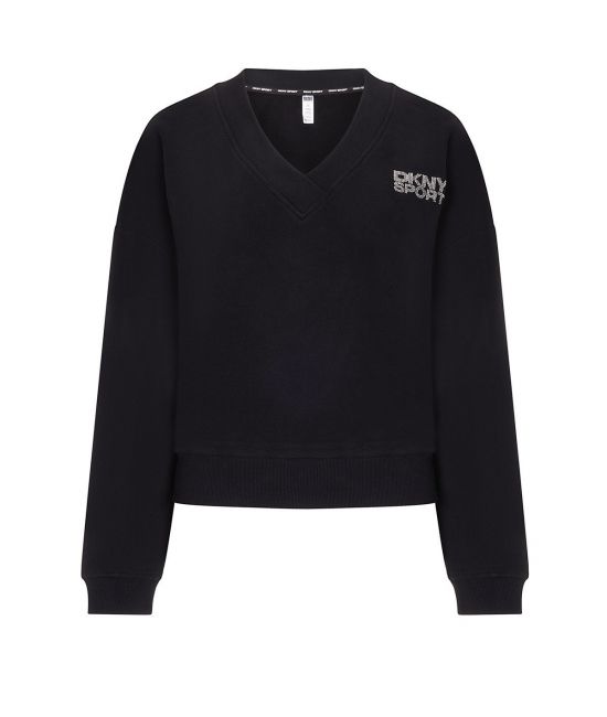Γυναικείο Φούτερ Μαύρο DKNY DP5T1279-H7E