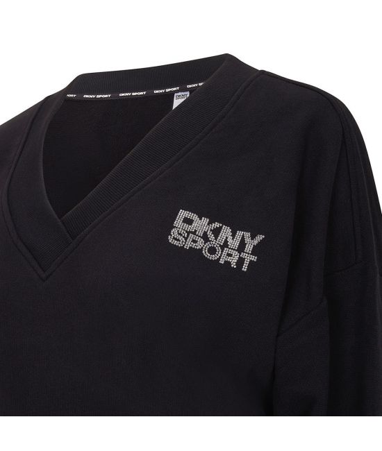 Γυναικείο Φούτερ Μαύρο DKNY DP5T1279-H7E