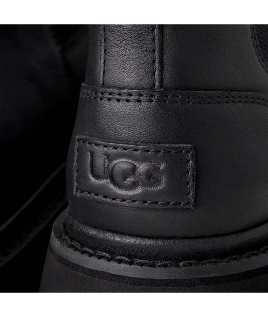 Ανδρικά Δερμάτινα Chelsea Lug Μποτάκια Μαύρα UGG 1172990-BLK