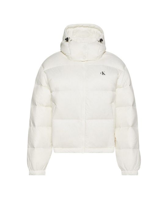 Γυναικείο Puffer Μπουφάν Μπεζ Calvin Klein LV047D501G-VDV