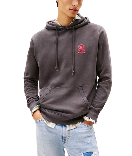 Ανδρικό Φούτερ Μαύρο Tommy Jeans DM0DM22085-BDS