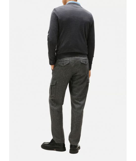 Ανδρικό Πουλόβερ Γκρι Tommy Hilfiger MW0MW39775-P92
