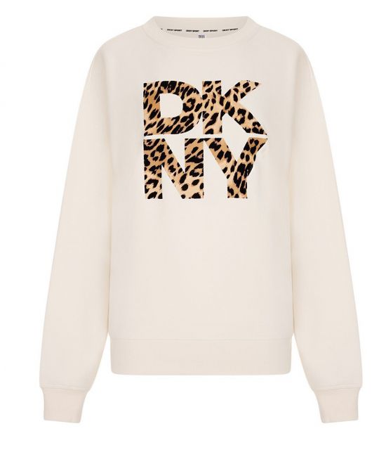 Γυναικείο Φούτερ Μπεζ DKNY DP5T1433-M8F