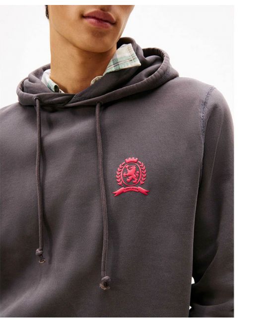 Ανδρικό Φούτερ Μαύρο Tommy Jeans DM0DM22085-BDS