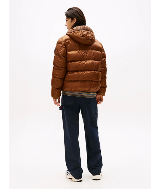 Ανδρικό Μπουφάν Καφέ Tommy Jeans DM0DM22044-GVP