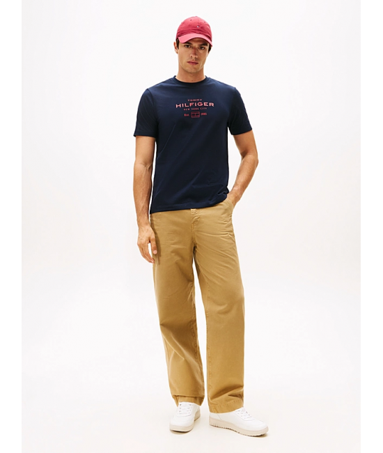 Ανδρικό T-shirt Navy Μπλε Tommy Hilfiger MW0MW40002-DW5