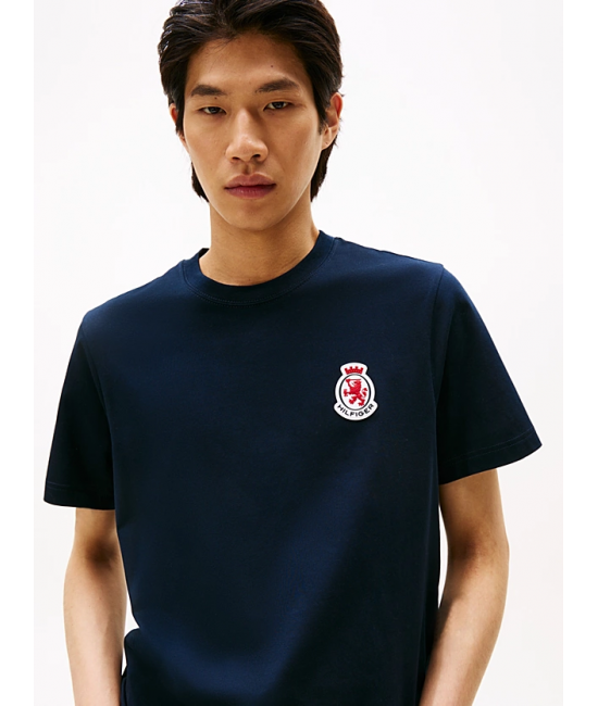 Ανδρικό T-shirt Navy Μπλε Tommy Hilfiger MW0MW40024-DW5