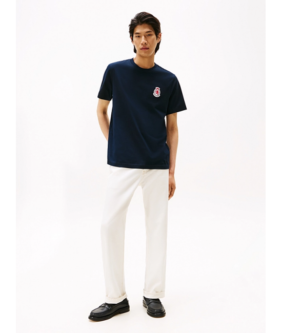 Ανδρικό T-shirt Navy Μπλε Tommy Hilfiger MW0MW40024-DW5