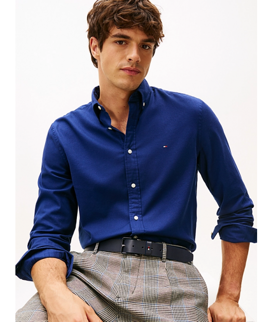 Ανδρικό TH Flex Πουκάμισο Μπλε Tommy Hilfiger MW0MW40469-C7G