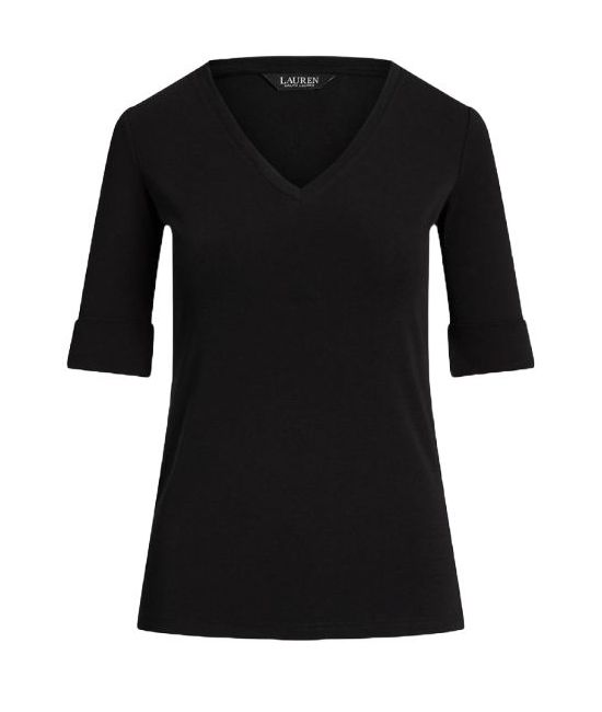 Γυναικείο Judy T-shirt Μαύρο Ralph Lauren 200815843003-001