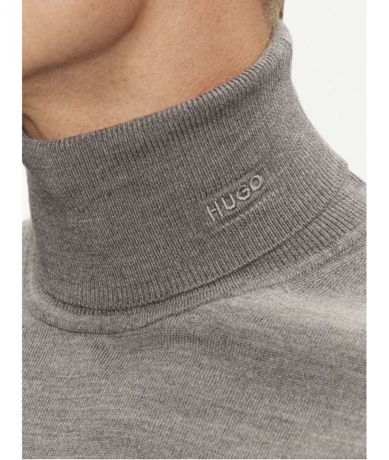 Ανδρικό San Thomas Πλεκτό Ζιβάγκο Γκρι Hugo 50474174-034