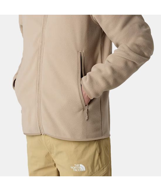 Ανδρική Glacier Fleece Ζακέτα Μπεζ The North Face NF0A8D0R-BOX1