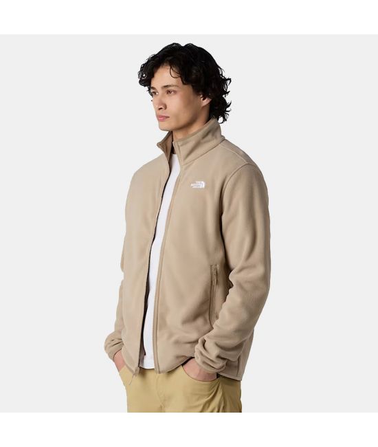 Ανδρική Glacier Fleece Ζακέτα Μπεζ The North Face NF0A8D0R-BOX1