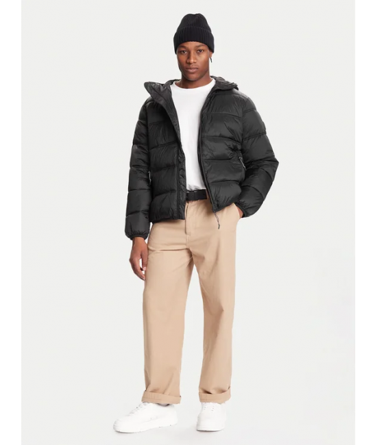 Ανδρικό Μπουφάν Μαύρο Tommy Jeans DM0DM22044-BDS