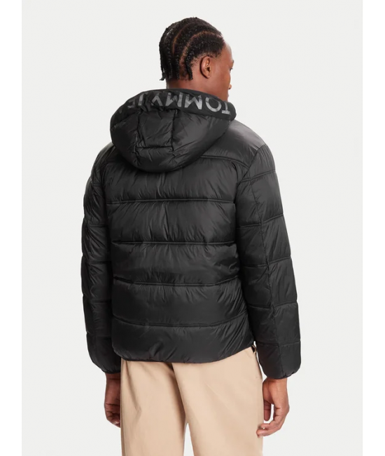 Ανδρικό Μπουφάν Μαύρο Tommy Jeans DM0DM22044-BDS