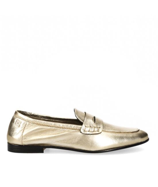 Γυναικεία Δερμάτινα Essential Loafers Χρυσά Tommy Hilfiger FW0FW07864-0HS