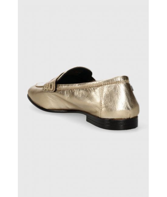 Γυναικεία Δερμάτινα Essential Loafers Χρυσά Tommy Hilfiger FW0FW07864-0HS