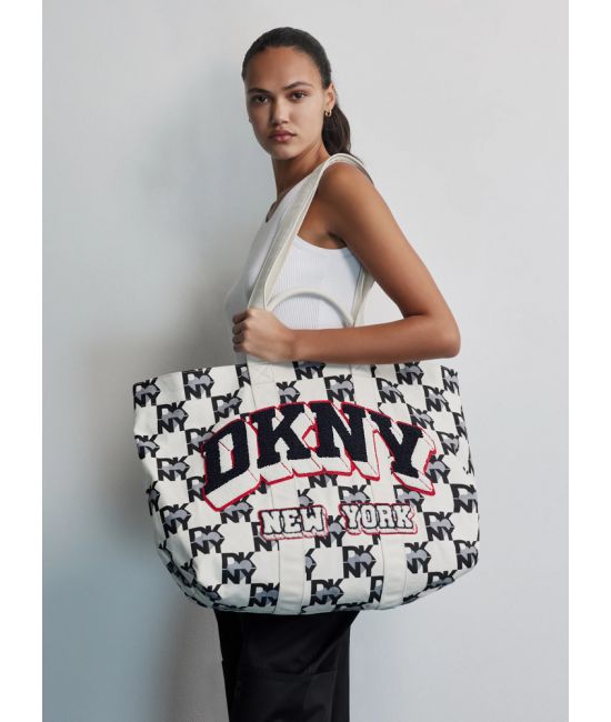 Γυναικεία Heart of NY Tote Τσάντα Μπεζ DKNY R41AYF01-1SZ
