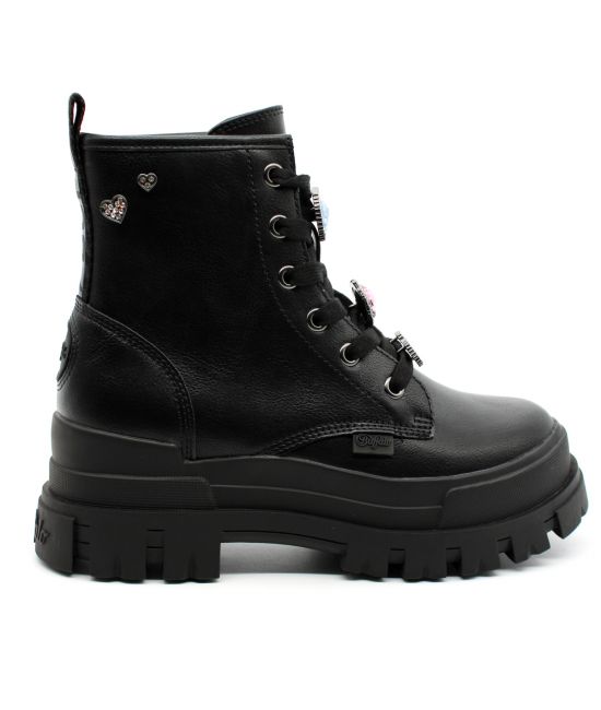 Γυναικεία Aspha RLD Ice Μποτάκια Μαύρα Buffalo BUF1622507-BLACK