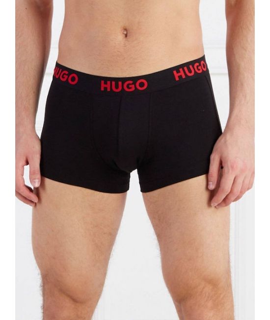 Ανδρικό Σετ Μπόξερ 3 Τεμαχίων Μαύρο Hugo 50496723-001
