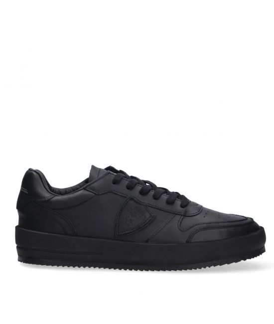 Ανδρικά Δερμάτινα Nice Sneakers Μαύρα Philippe Model VNLUV004-NOIR NOIR