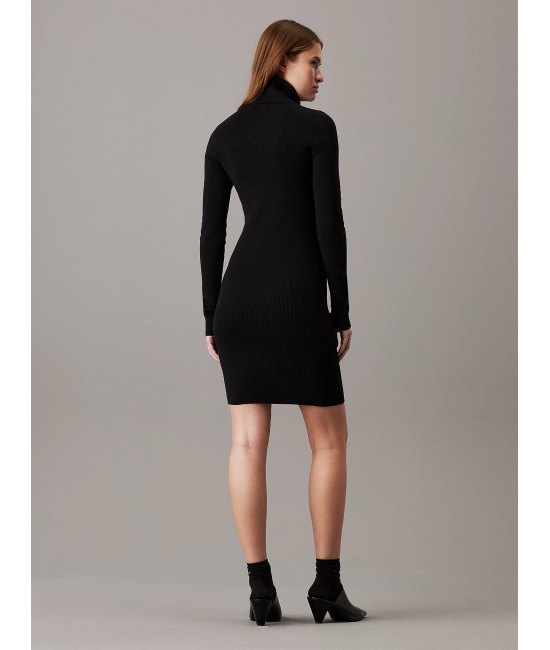 Γυναικείο Ζιβάγκο Φόρεμα Μαύρο Calvin Klein J20J224150-BEH