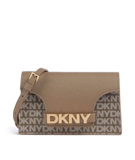 Γυναικεία Avril Clutch Τσάντα Χιαστί Καφέ DKNY R4355G58-I4E