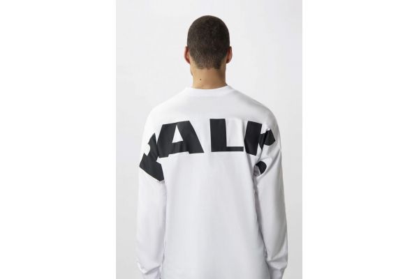 Ανδρικό Game Day Μακρυμάνικο T-shirt Λευκό BALR. B1111 1058-WHITE