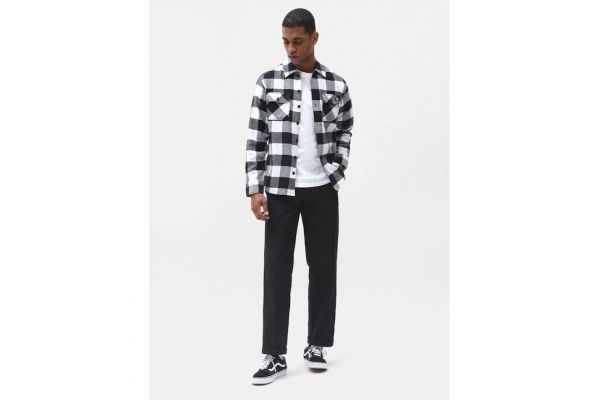 Ανδρικό Sacramento Καρό Πουκάμισο Μαύρο Dickies DK0A4XDZ-BLK1