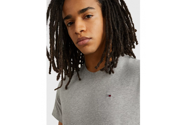 Ανδρικό T-shirt Γκρι Tommy Jeans DM0DM04411-038