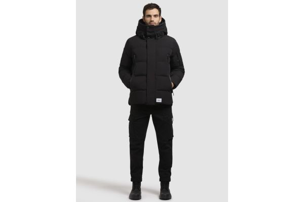 Ανδρικό Tato Μπουφάν Μαύρο Khujo KJ2107JK243-BLACK