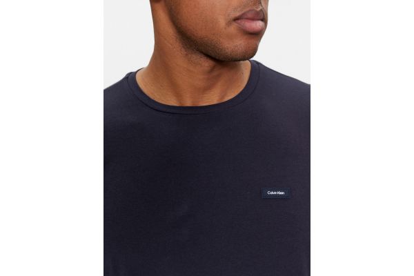 Ανδρικό Slim Μακρυμάνικο T-shirt Navy Μπλε Calvin Klein K10K112725-CHW
