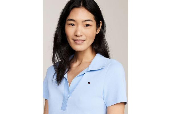 Γυναικείο Polo Φόρεμα Γαλάζιο Tommy Hilfiger WW0WW42567-C1O