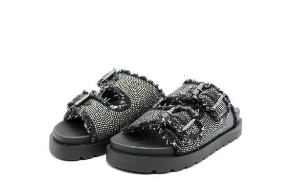 Γυναικείες Eve Ari Spark Παντόφλες Μαύρες Buffalo BUF1602291-BLACK