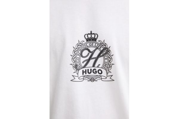 Ανδρικό Daminor T-Shirt Λευκό Hugo 50538246-100