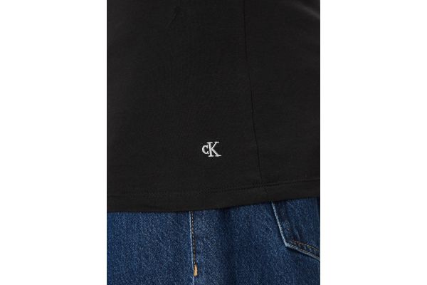 Ανδρικό Σετ T-shirt 3 Τεμαχίων Μαύρο Calvin Klein LV00NB4185-UB1