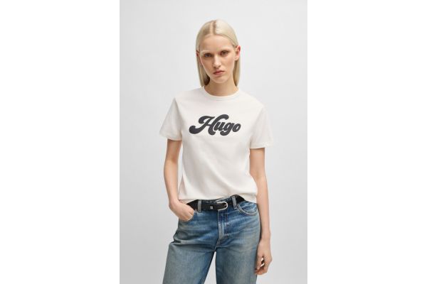 Γυναικείο Damacia 4 T-Shirt Λευκό Hugo 50539101-110