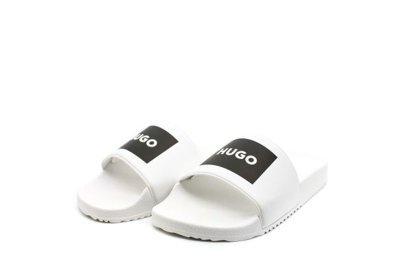 Γυναικείες Timein Slid2 Παντόφλες Λευκές Hugo 50546281-100