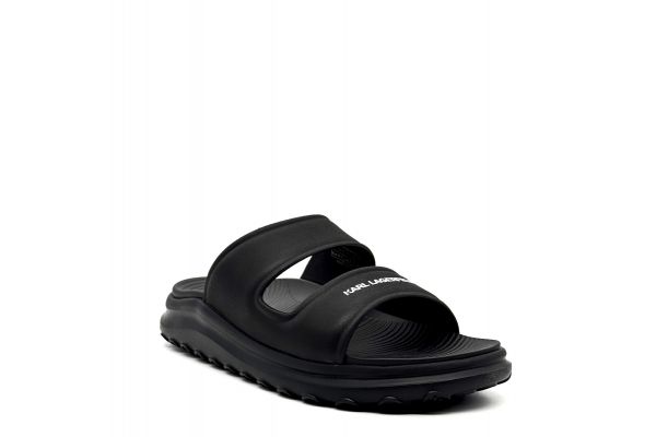 Ανδρικές Παντόφλες Μαύρες Karl Lagerfeld KL77005-V00 BLACK