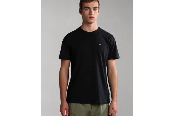 Ανδρικό Salis T-shirt Μαύρο Napapijri NP0A4H8D-0411